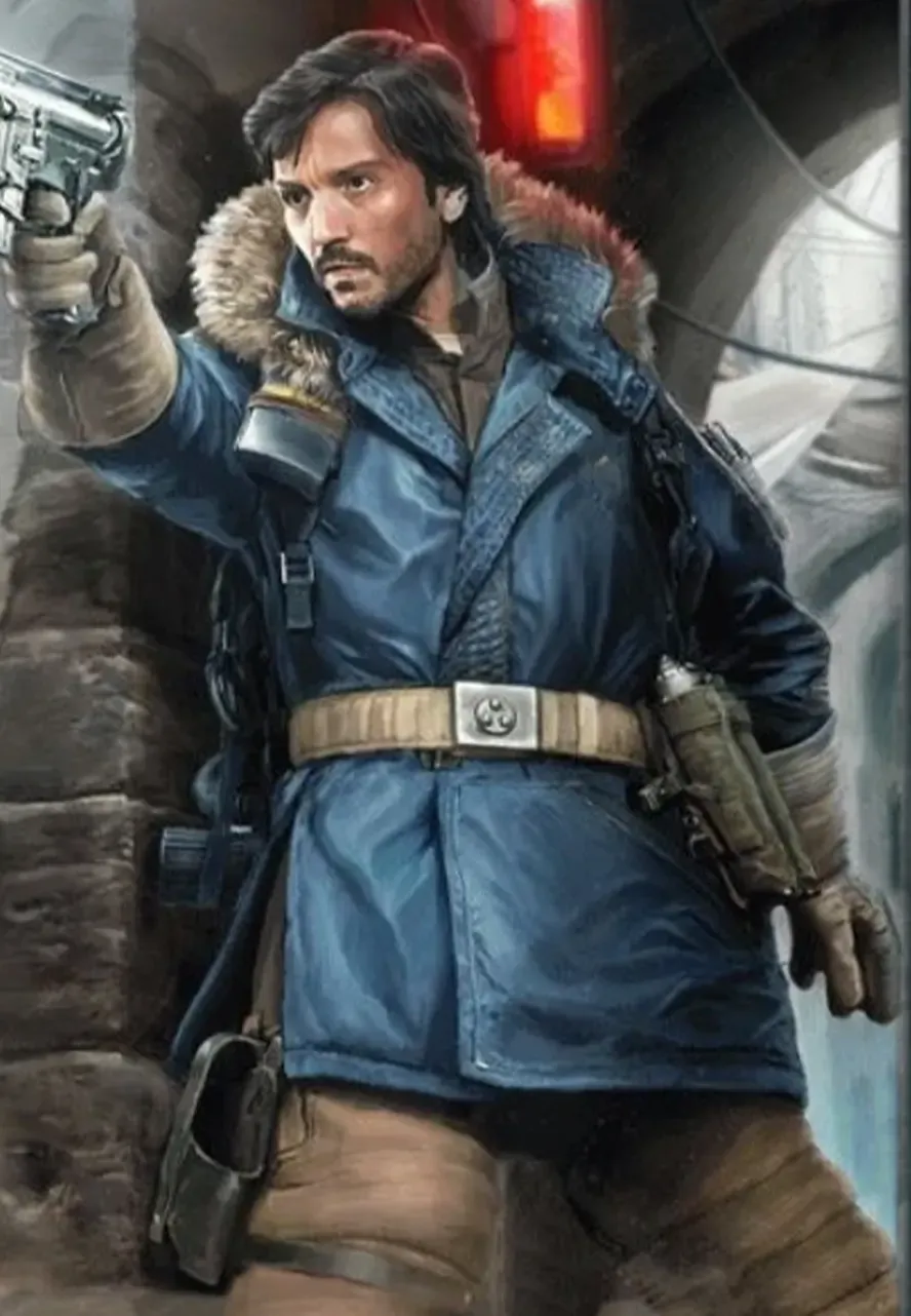 Star Wars Rogue One Captain Cassian Andor Parka Jacket star wars rogue one captain cassian andor jacket