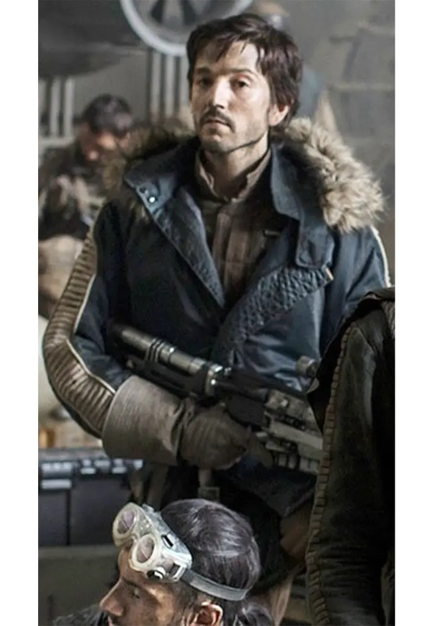 Star Wars Rogue One Captain Cassian Andor Parka Jacket star wars rogue one cassian andor jacket