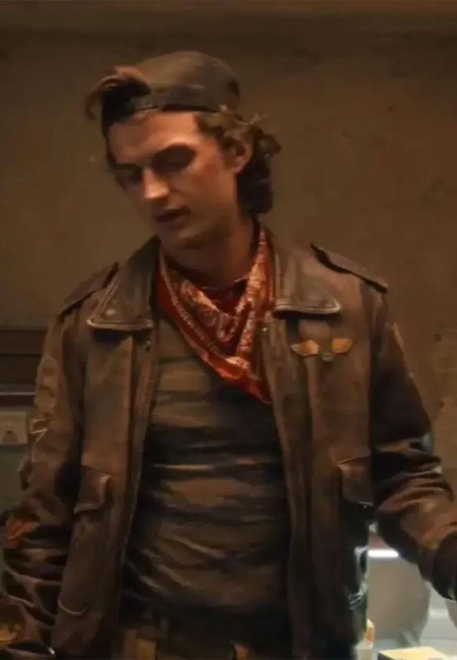 Stranger Things Steve Harrington Leather Jacket steve harrington jacket season 4