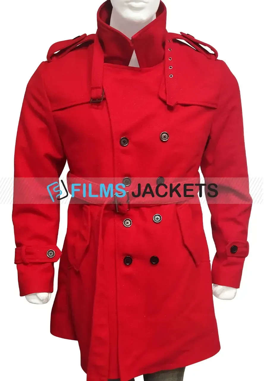 Men's Double Breasted Street Wear Coat street wear double breasted coat