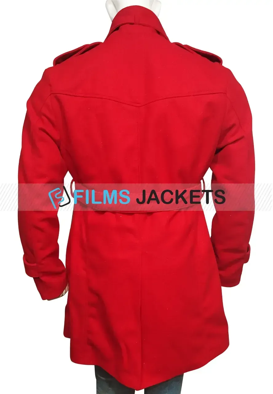 Men's Double Breasted Street Wear Coat street wear double breasted trench coat