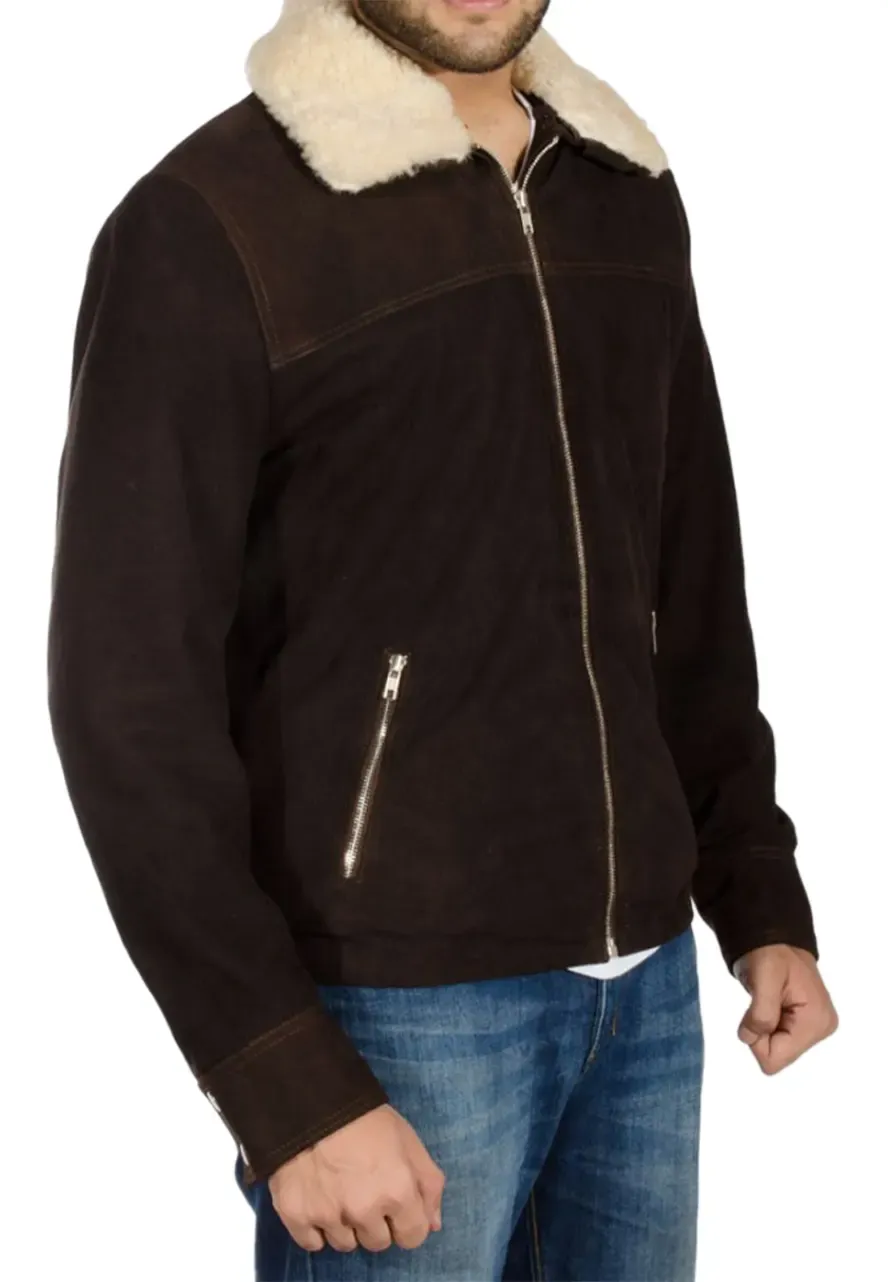 The Walking Dead Rick Grimes Jacket suede leather rick grimes jacket