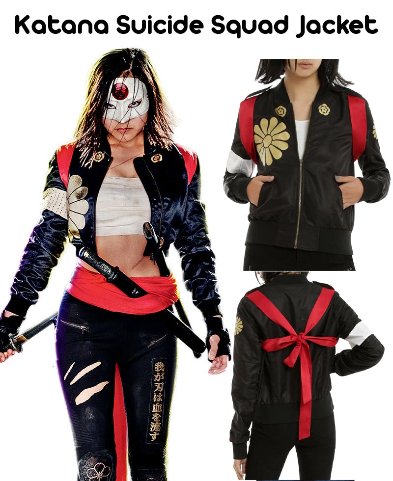 Tatsu Yamashiro Suicide Squad Katana Jacket suicide squad katana jacket