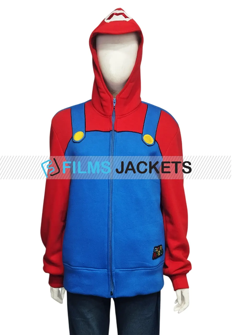 Super Mario Bros Hoodie super mario bros hoodie