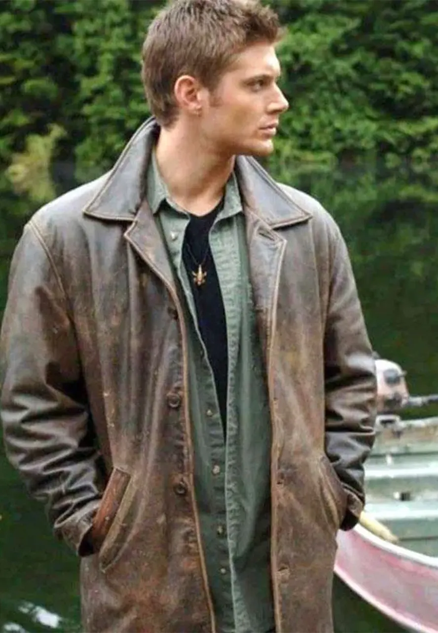 Supernatural Dean Winchester Leather Jacket supernatural dean jacket