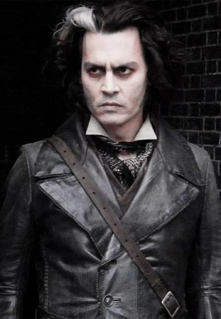 Johnny Depp Sweeney Todd Leather Coat sweeney todd leather coat
