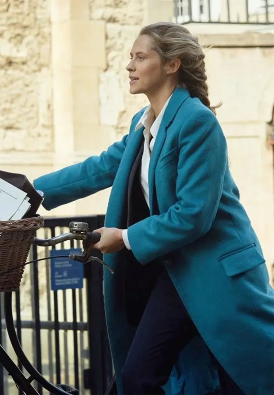 A Discovery of Witches Teresa Palmer Trench Coat teresa palmer coat