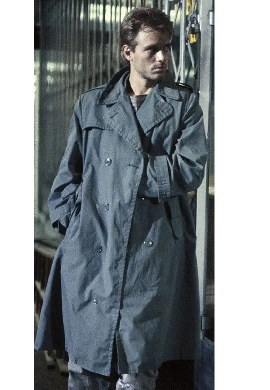 Terminator Michael Biehn Double Breasted Coat terminator michael biehn coat