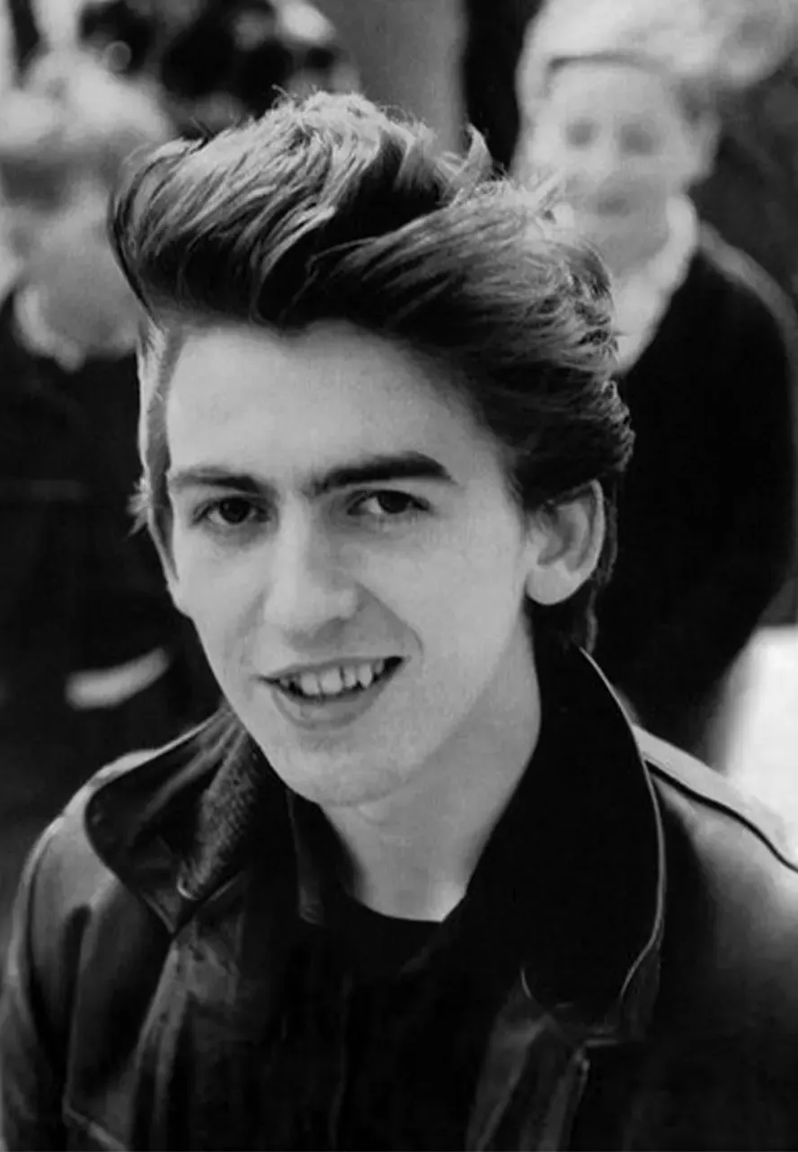 Rock Band George Harrison The Beatles Leather Jacket the beatles jacket