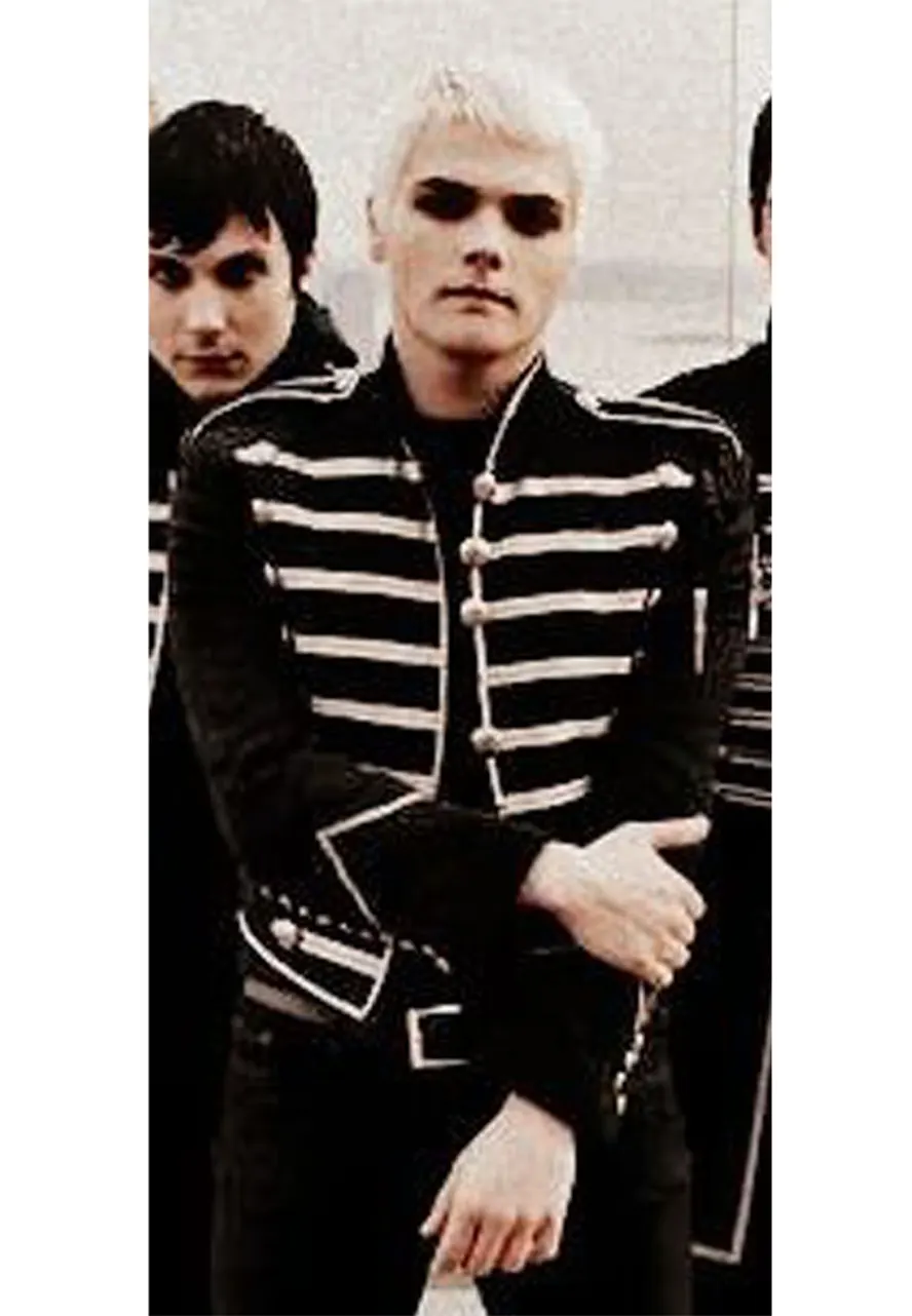 My Chemical Romance Black Parade Jacket the black cotton jacket