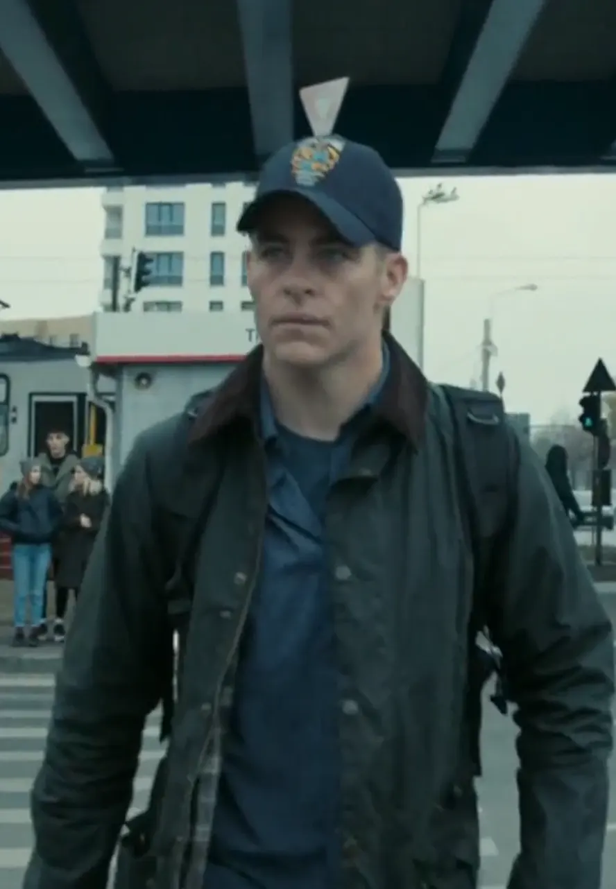The Contractor Chris Pine Jacket the contractor outfit
