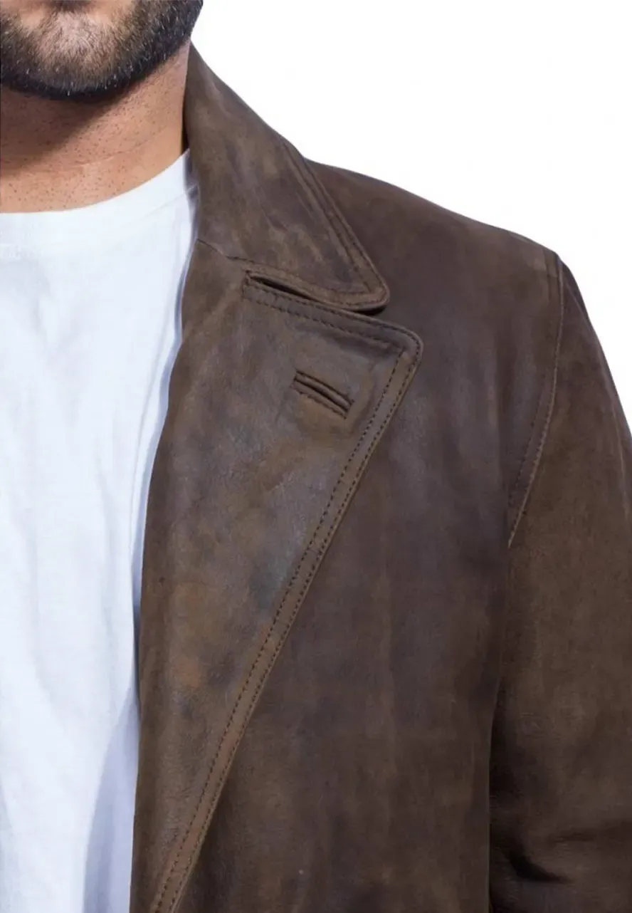 The Day of the Doctor John Hurt Leather Coat the day of the doctor the war doctor coat