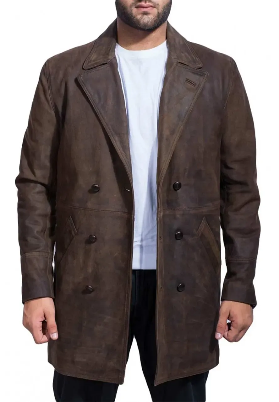 The Day of the Doctor John Hurt Leather Coat the war doctor coat