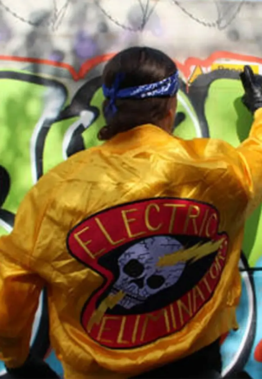 The Warriors Electric Eliminators Yellow Jacket the warriors electric eliminators jacket