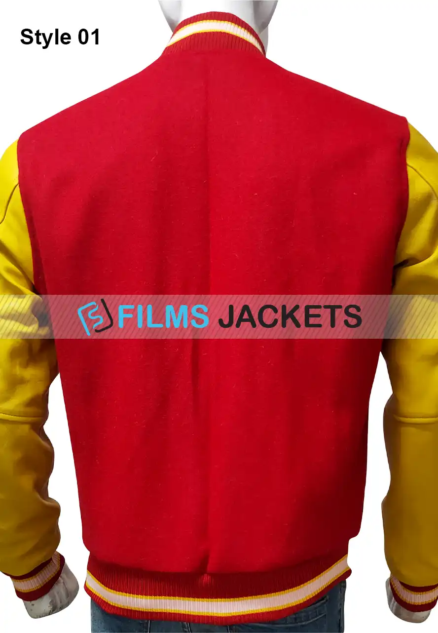 Thriller Michael Jackson Varsity Jacket thriller michael jackson varsity red jacket