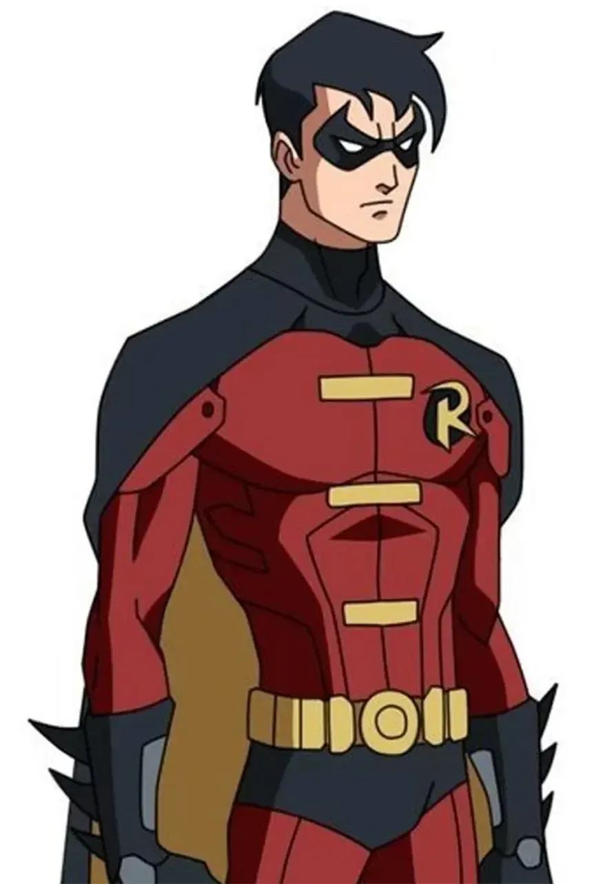 Tim Drake Batman Robin Red Leather Jacket tim drake batman robin jacket