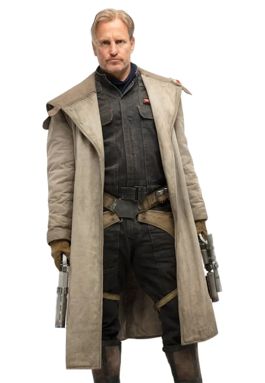 Solo A Star Wars Story Woody Harrelson Coat tobias beckett coat