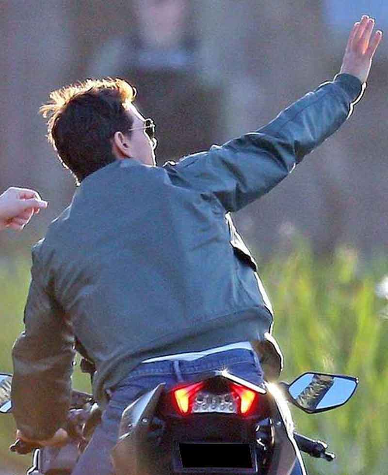 Tom Cruise Top Gun 2 Jacket tom cruise top gun 2 green jacket