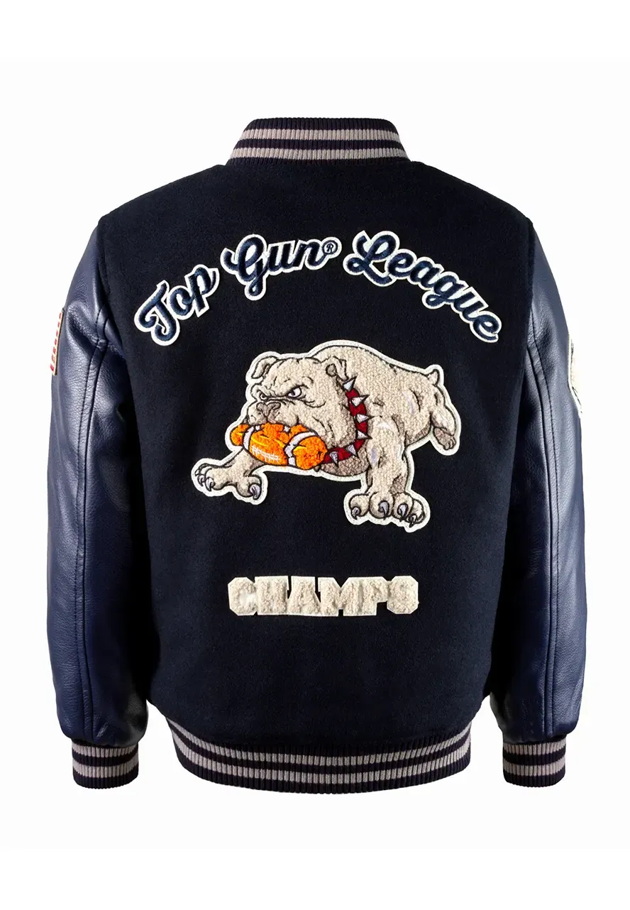 Top Gun Bulldog Varsity Jacket Top Gun Bulldog Varsity Jacket - Image 4