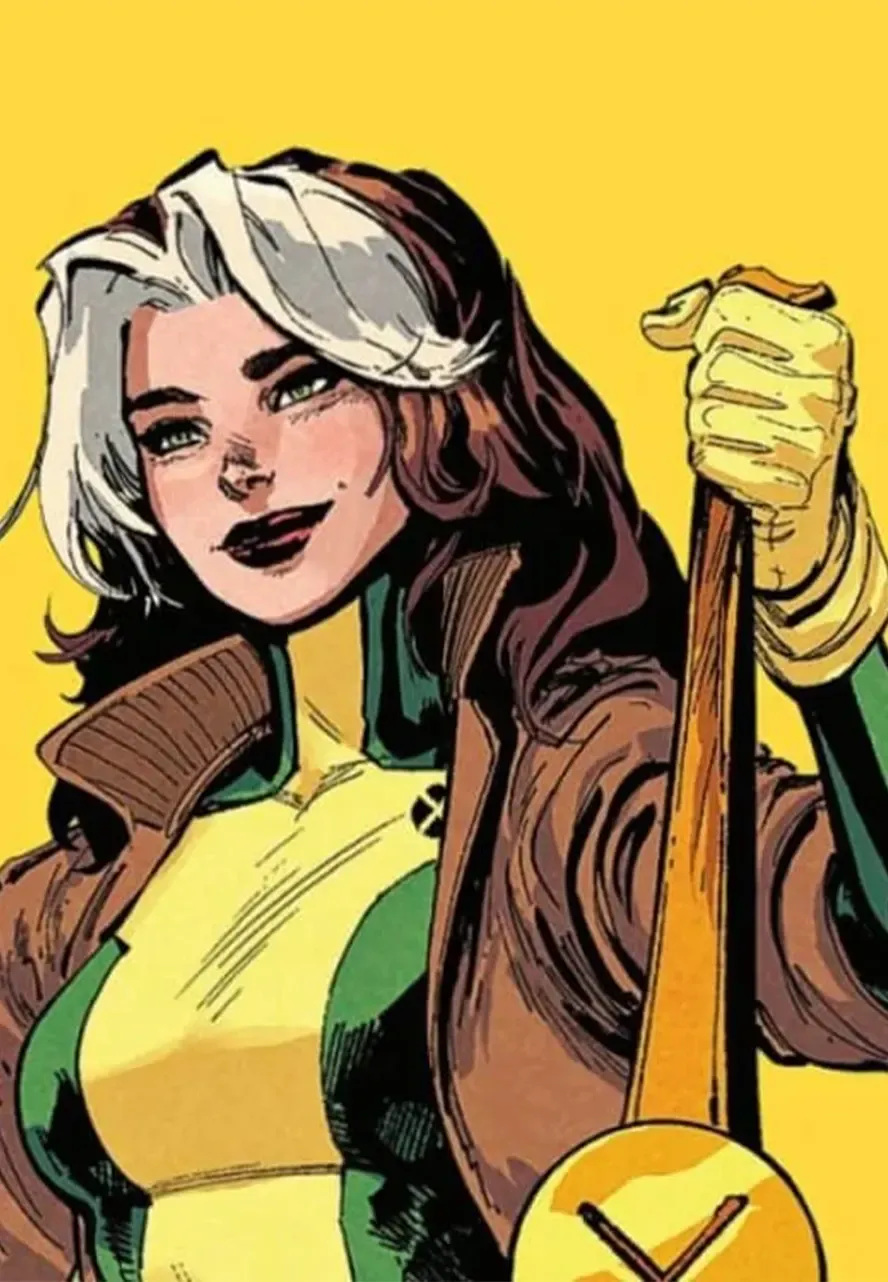 Uncanny X-Men Rogue Brown Leather Jacket uncanny x men rogue brown leather jacket