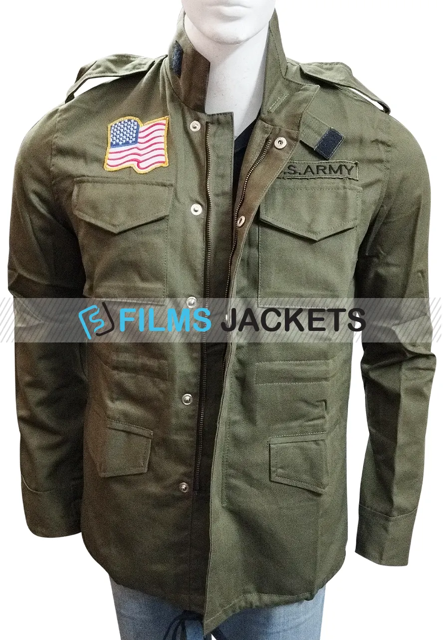 Sylvester Stallone First Blood M65 Army Green Jacket us army john rambo jacket