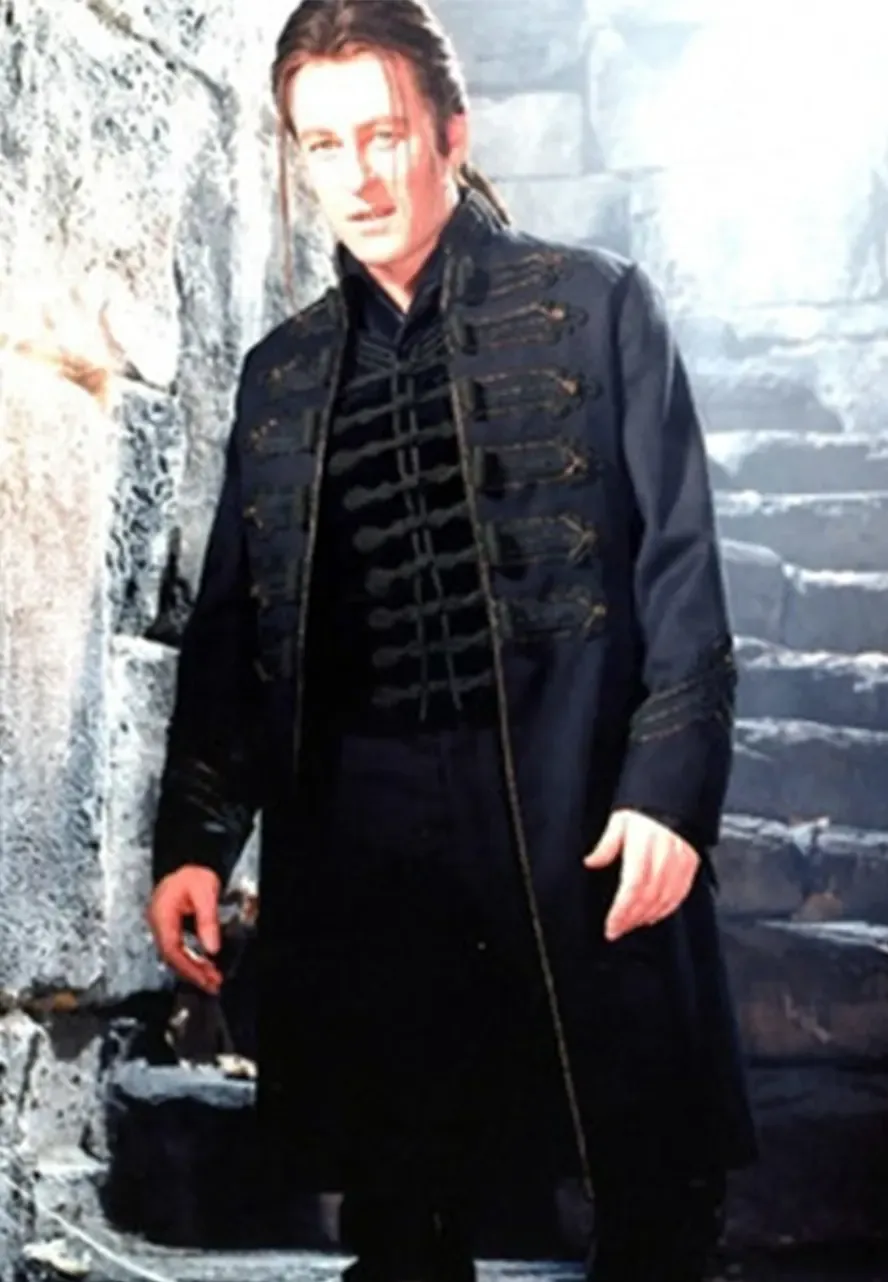 Richard Roxburgh Van Helsing Trench Coat van helsing richard roxburgh black coat