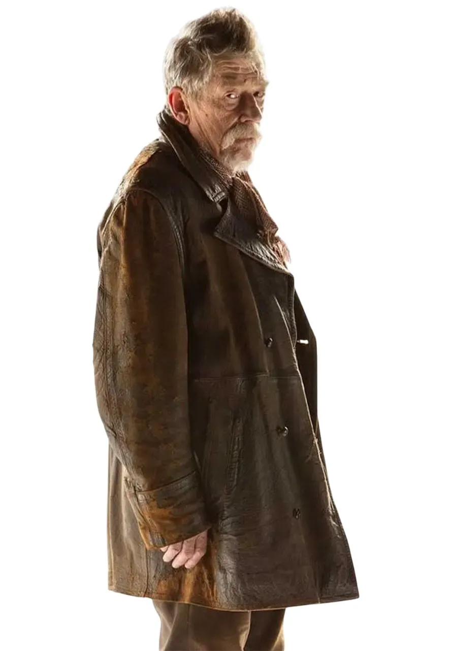 The Day of the Doctor John Hurt Leather Coat war doctor leather coat