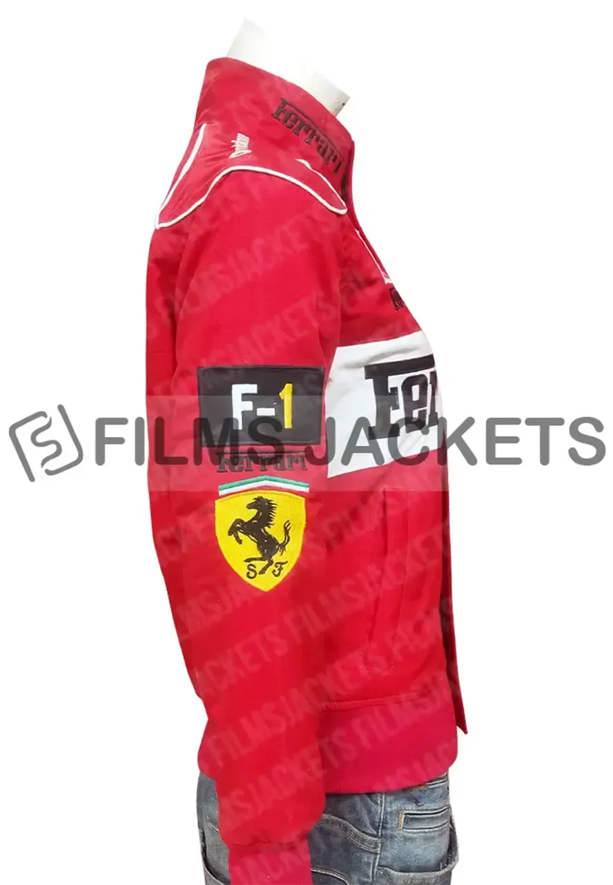 Ferrari Lana Del Rey Bomber Jacket women ferrari jacket