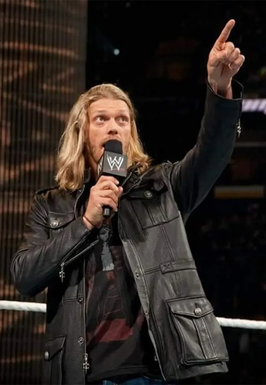 WWE Superstar Edge Leather Jacket wwe edge jacket