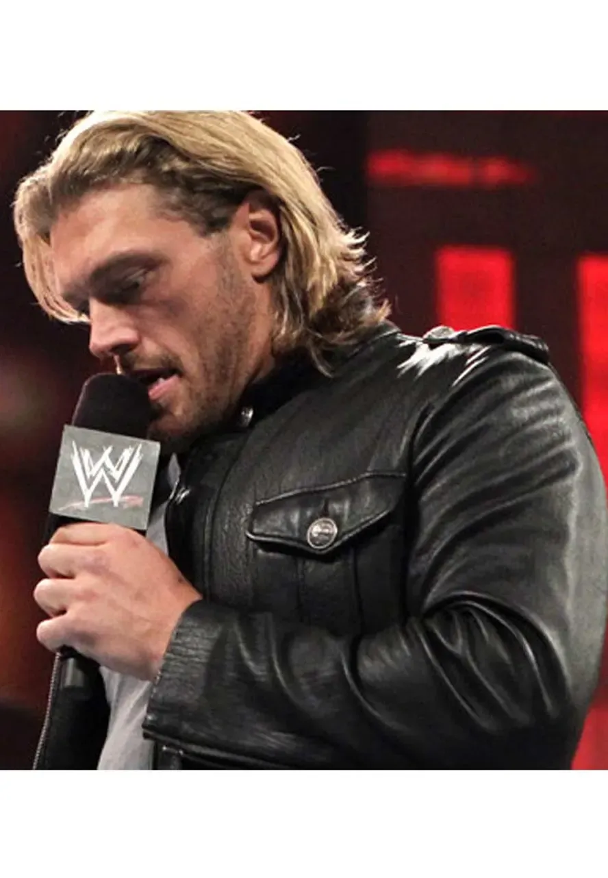 WWE Superstar Edge Leather Jacket wwe leather jacket