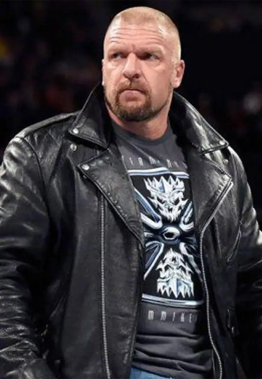 Triple H Leather Jacket wwe triple h leather jacket