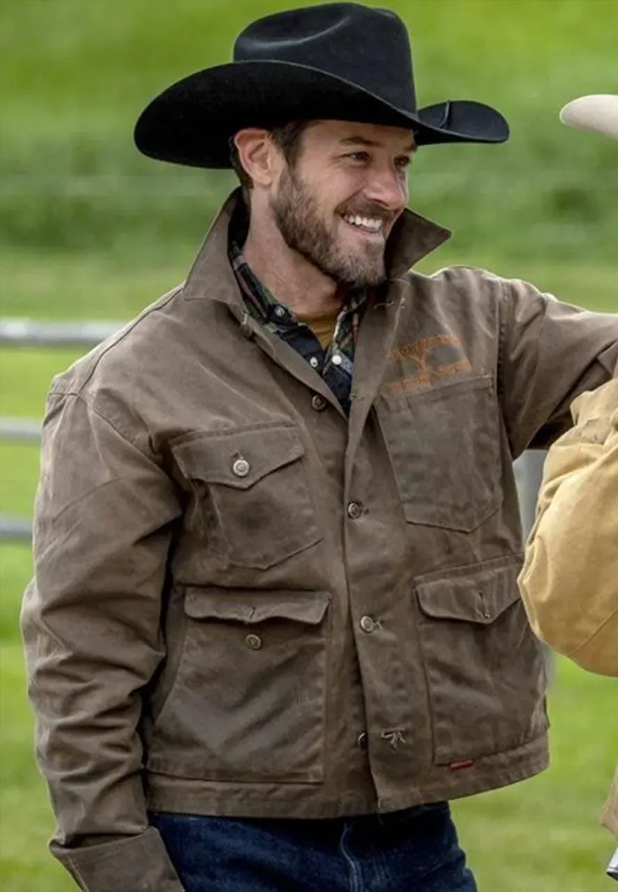 Ian Bohen Yellowstone S03 Jacket yellowstone s03 ryan jacket