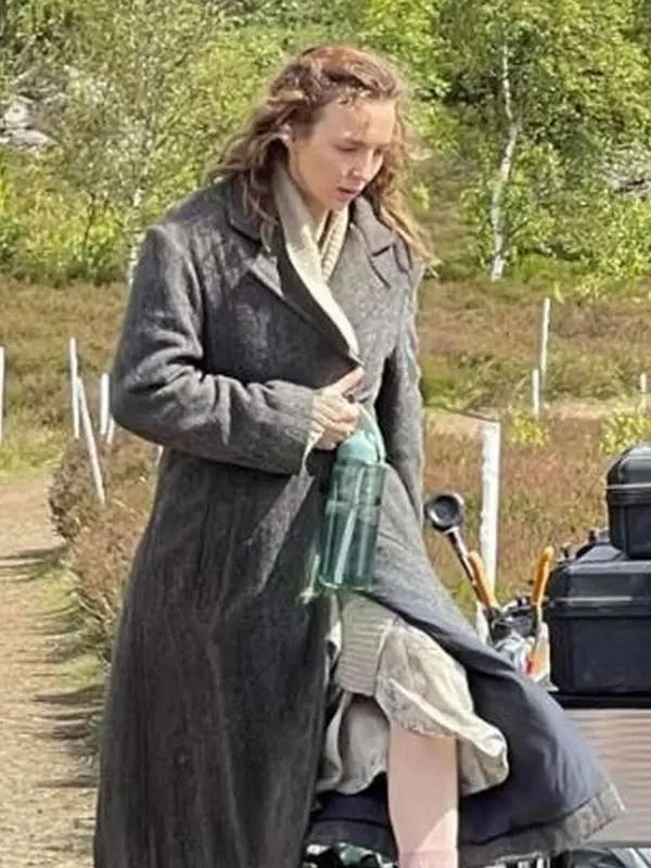 28 Years Later Jodie Comer Grey Trench Coat 28-years-later-jodie-comer-grey-trench-coat