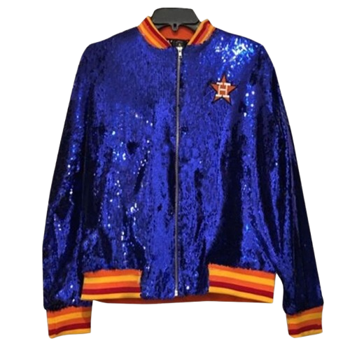 Houston Astros Sequin Jacket astros sequin jacket