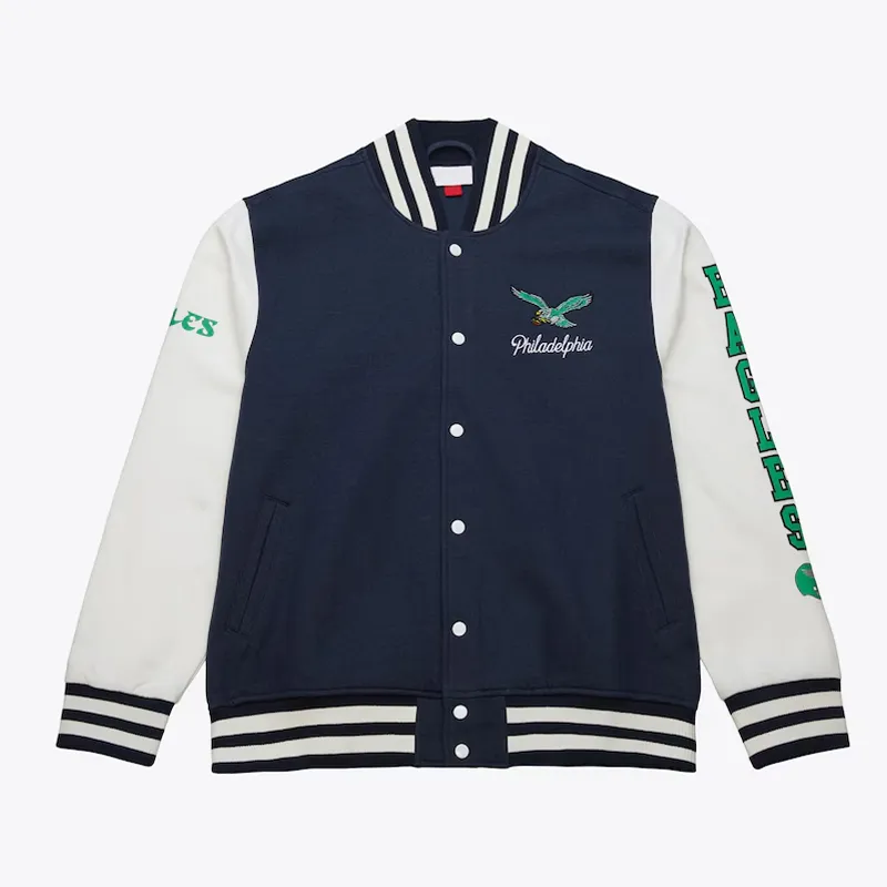 Philadelphia Eagles Dawn Staley Varsity Jacket fleece varsity jacket