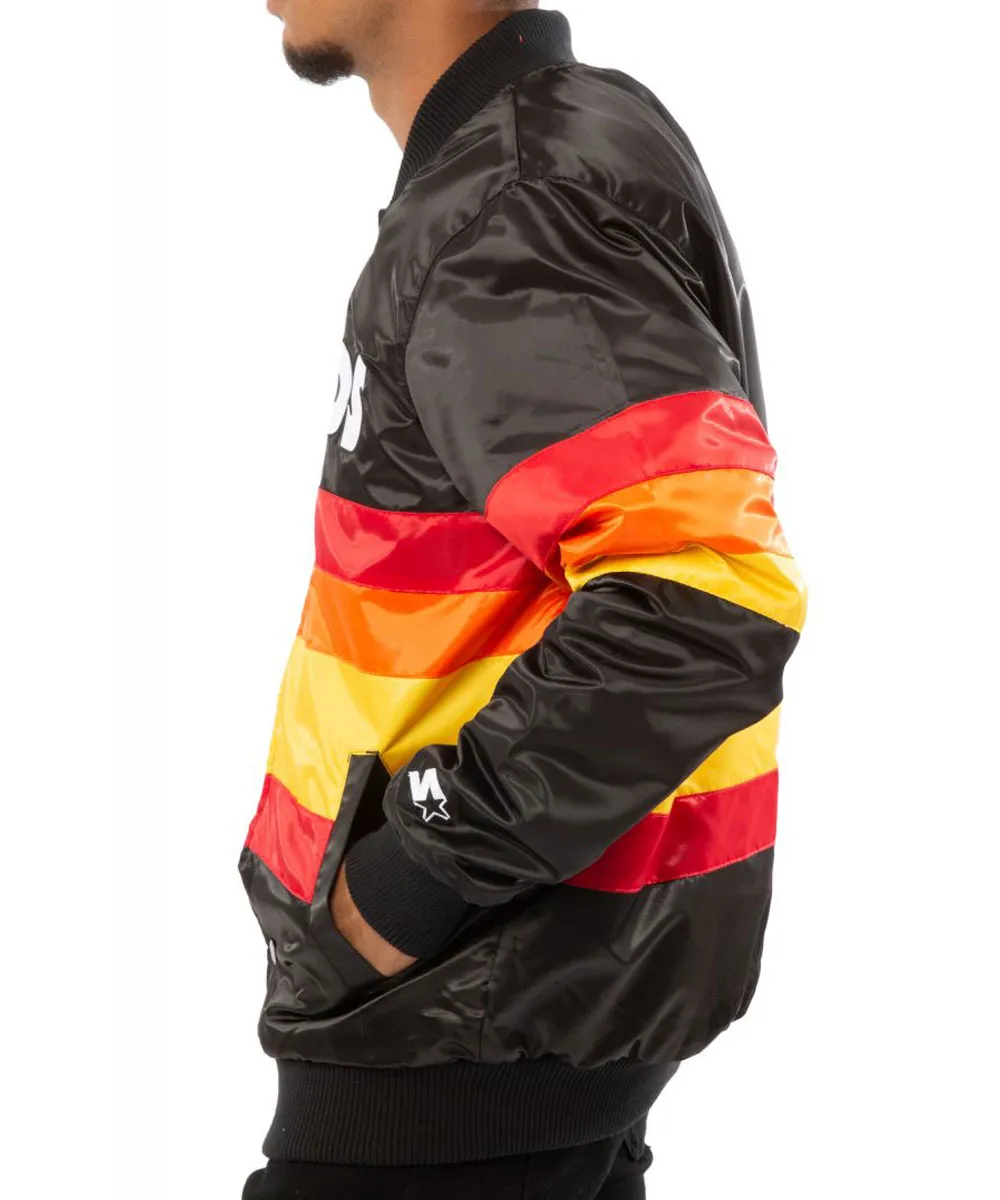 Vintage Houston Astros Satin Bomber Jacket houston astros jacket