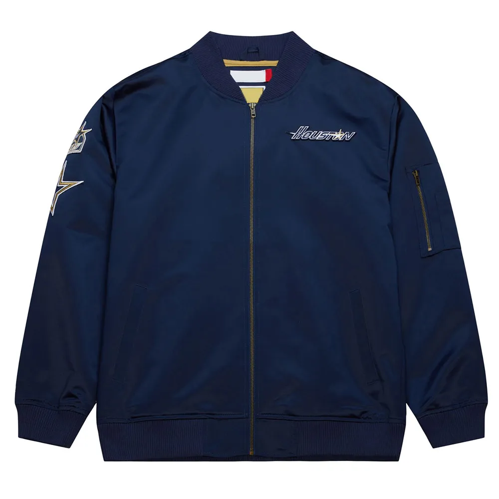Houston Astros Vintage Logo Lightweight Satin Jacket houston astros satin jacket