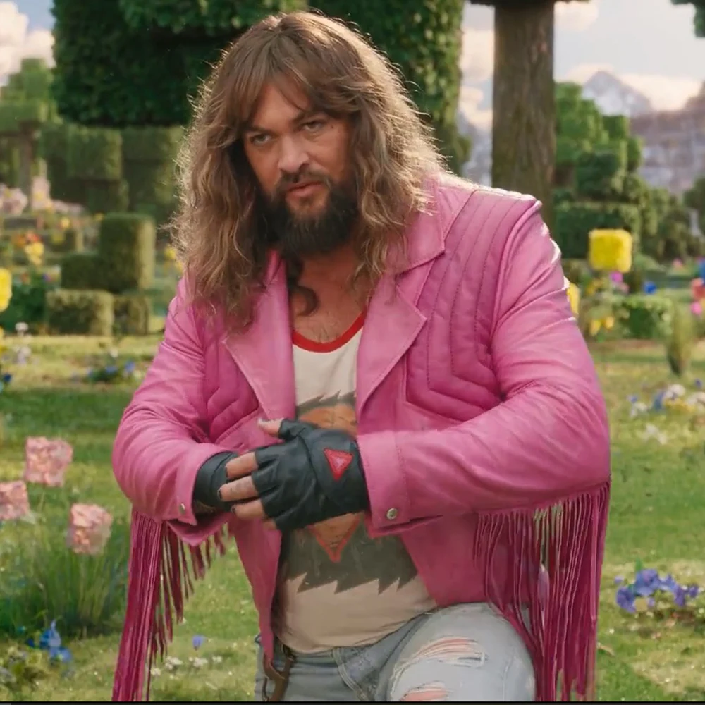 Minecraft Jason Momoa Pink Leather Jacket jason momoa pink leather jacket