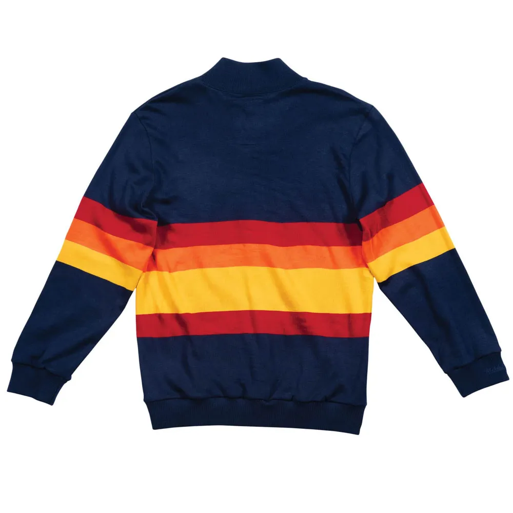 Houston Astros 1986 Blue Sweater Jacket navy blue sweater jacket