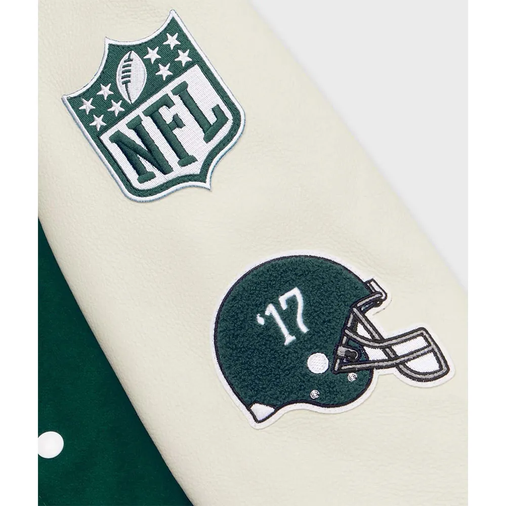 Classic Green Philadelphia Eagles Varsity Jacket ovo philadelphia eagles letterman jacket