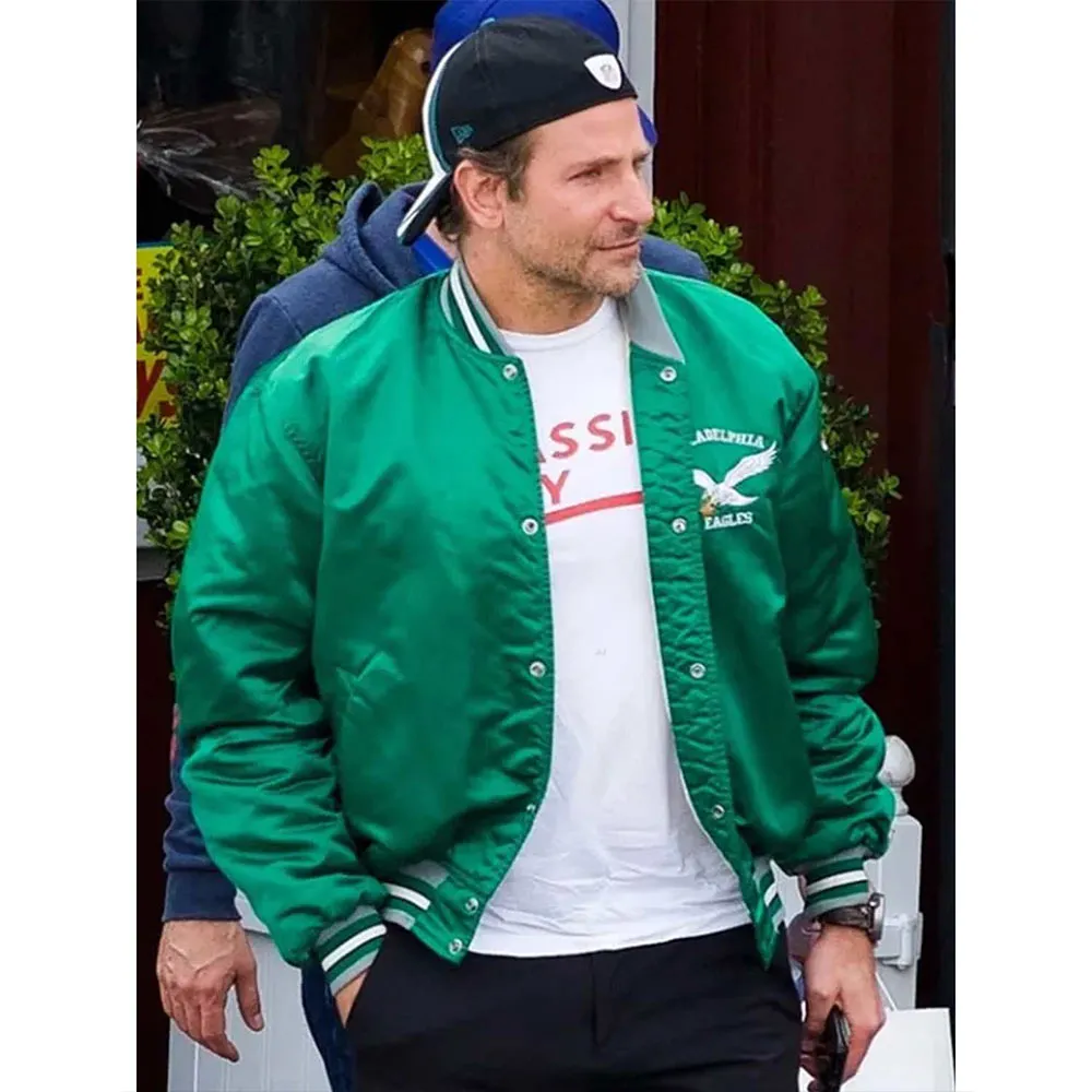 Philadelphia Eagles Bradley Cooper Jacket philadelphia eagles bradley cooper green jacket