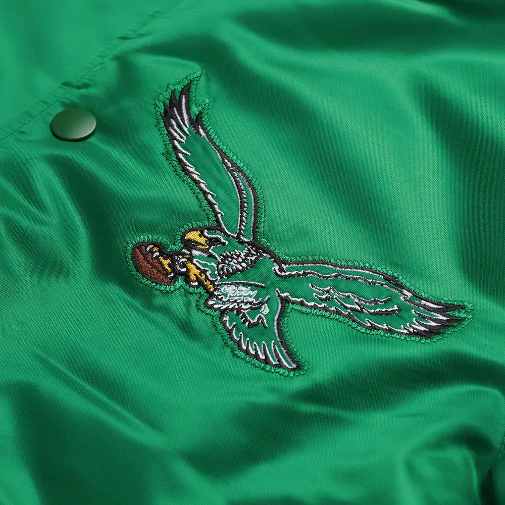 Philadelphia Eagles Striped Jacket philadelphia eagles green satin jacket
