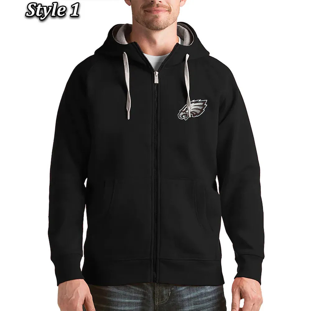 Antigua Victory Philadelphia Eagles Fleece Hoodie philadelphia eagles hoodie