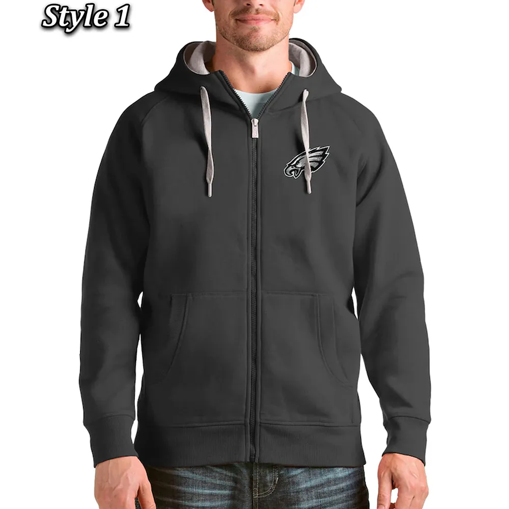 Antigua Victory Philadelphia Eagles Fleece Hoodie philadelphia eagles hoodies