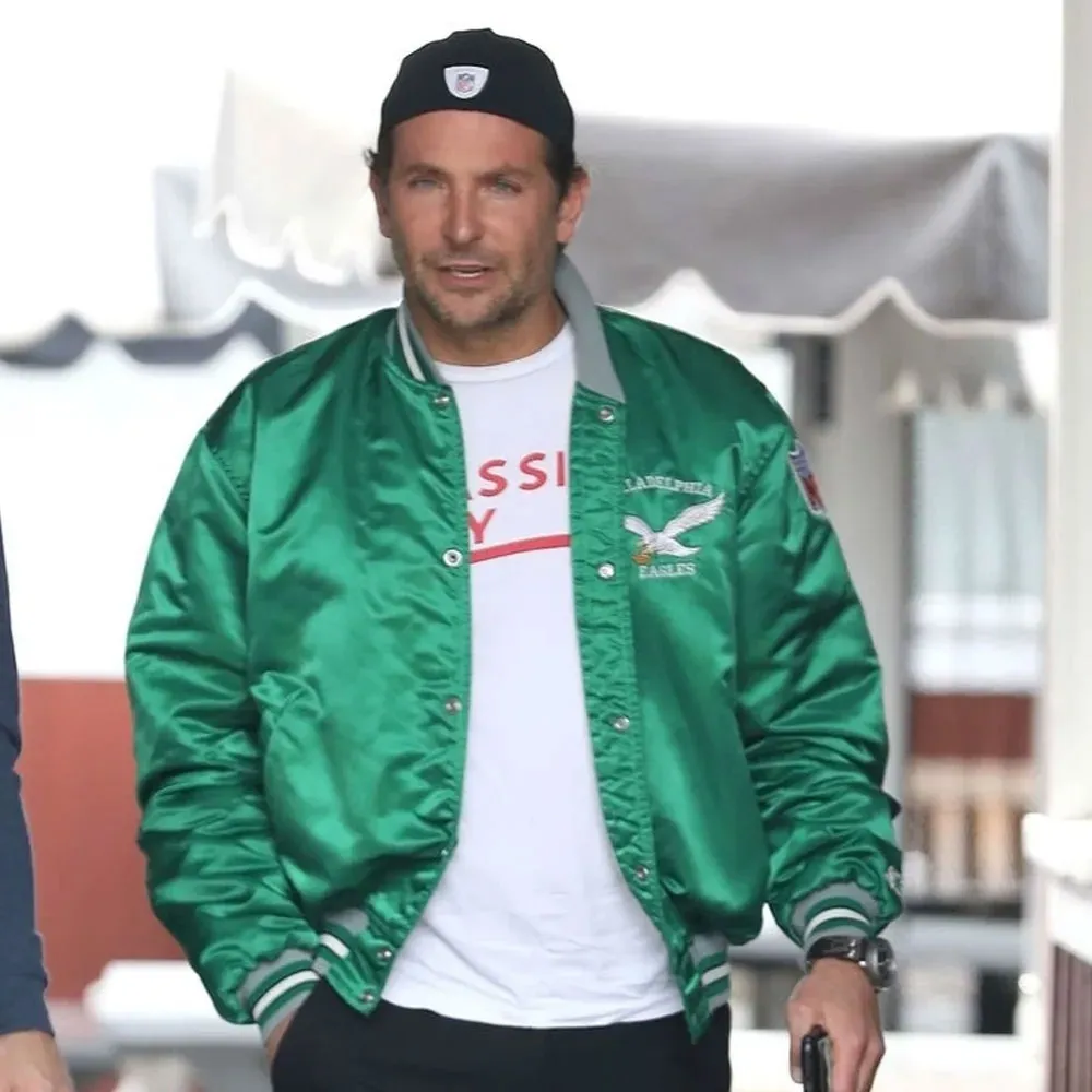 Philadelphia Eagles Bradley Cooper Jacket philly acket