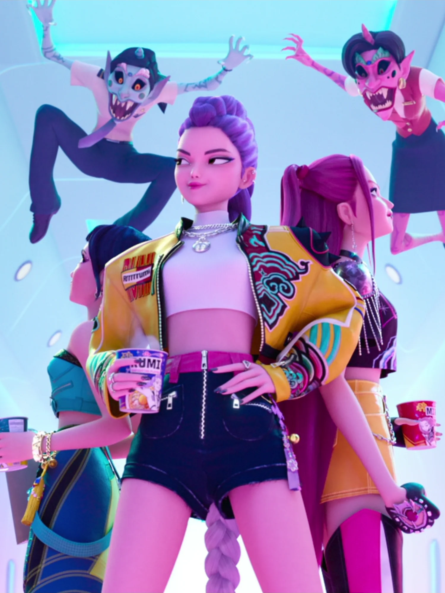Kpop Demon Hunters Cosplay Rumi Jacket rumi jacket