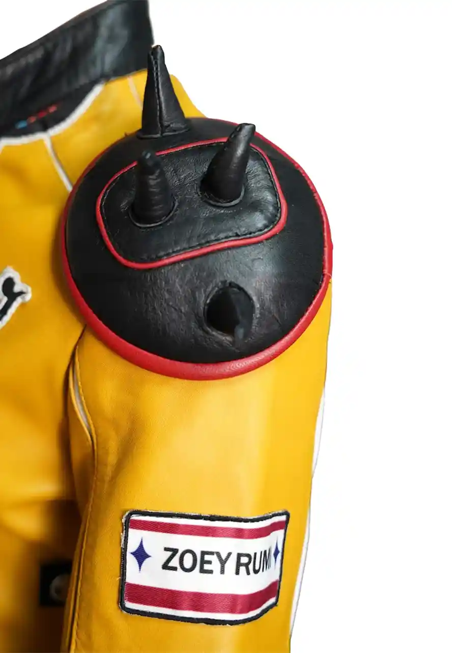 Kpop Demon Hunters Cosplay Rumi Jacket rumi yellow jacket
