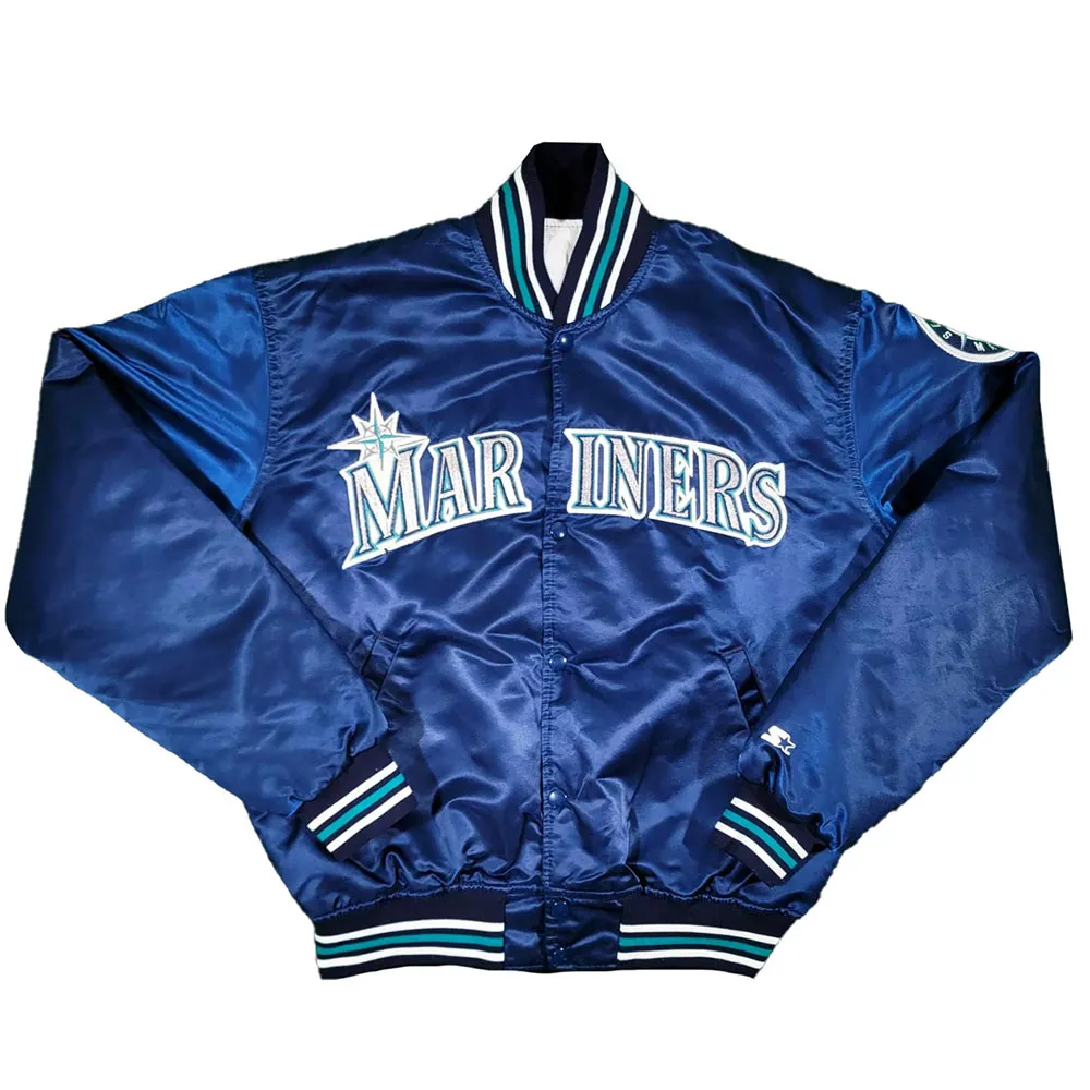 90’s Seattle Mariners Satin Jacket 90s mariners satin jacket