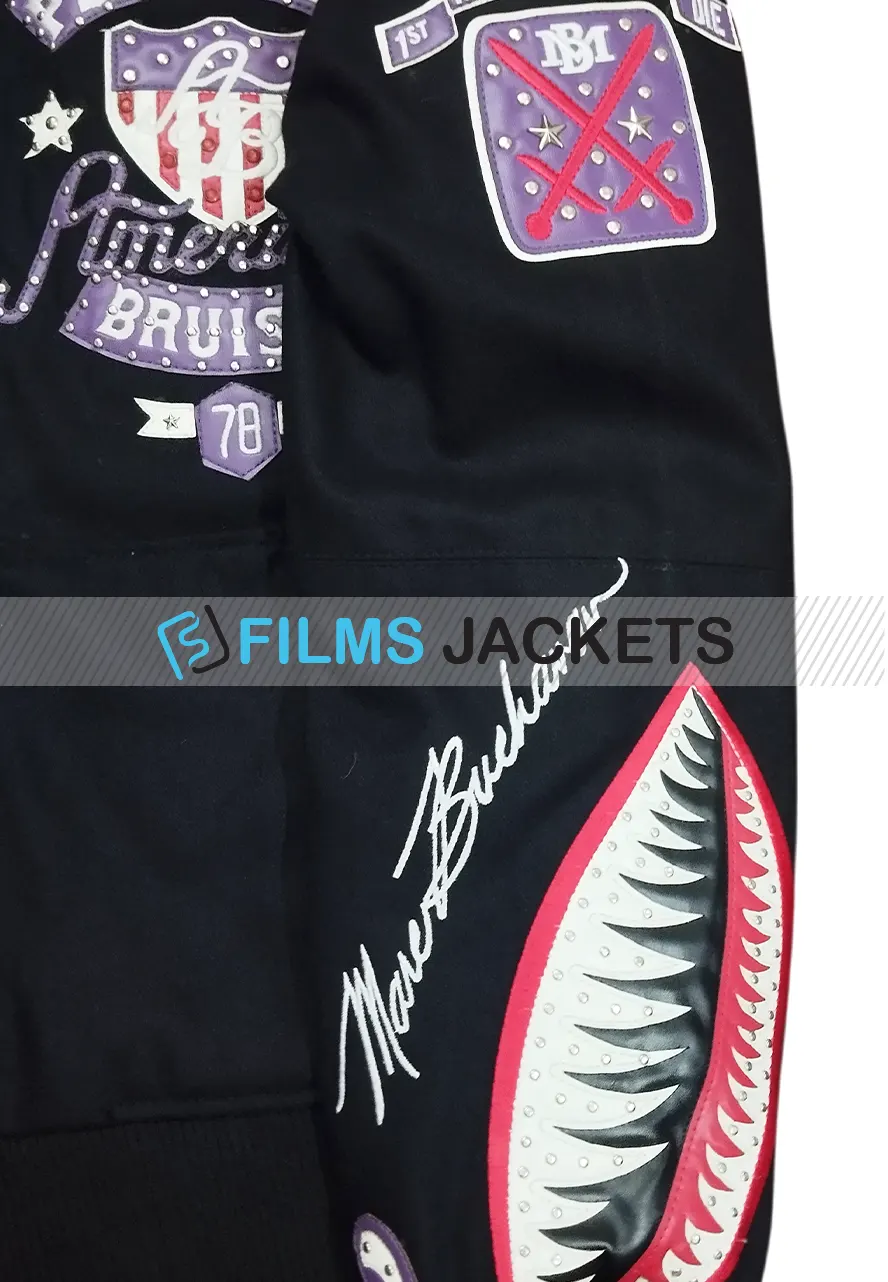 American Bruiser Black Pelle Pelle Zip Up Hoodie american bruiser black pelle hoodie