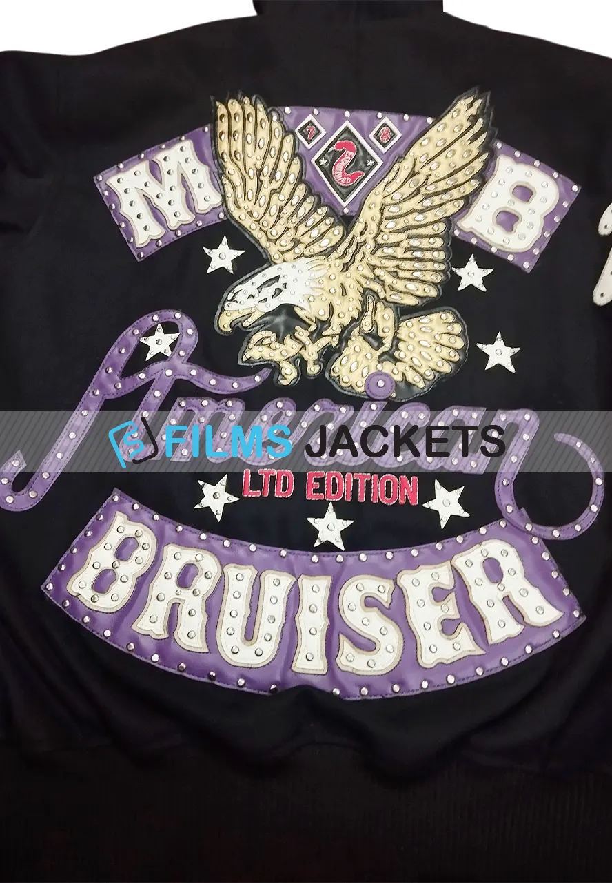 American Bruiser Black Pelle Pelle Zip Up Hoodie american bruiser pelle hoodie